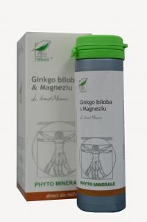 Ginkgo bilobamagneziu 60cps - Medica