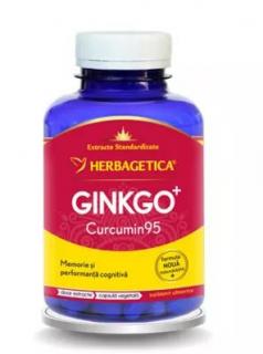 Ginkgo curcumin95 120cps - Herbagetica