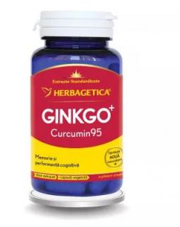 Ginkgo curcumin95  60cps - Herbagetica