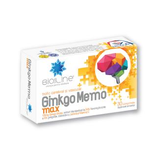 Ginkgo memo max 120mg 30cpr - Helcor