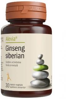 Ginseng siberian 30 cps vegetale - Alevia