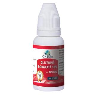 Glicerina Boraxata 10% Anestezina 20gr - Onedia