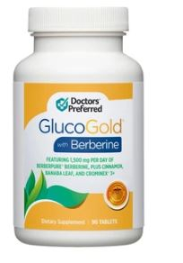 Glucogold cu berberine 90tb - Gnc