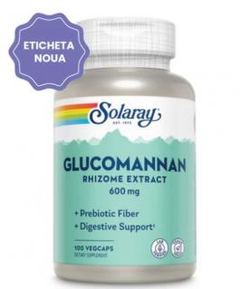 Glucomannan 600mg 100cps vegetale - Secom