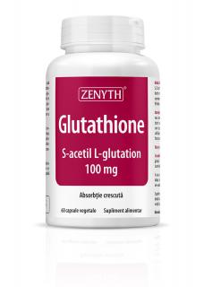 Glutathione 100mg 60cps vegetale - Zenyth Pharmaceuticals