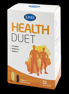 Health duet 32cps+vit.min. 32cpr - Lysi