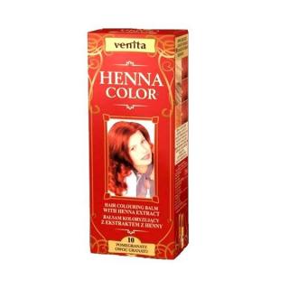 Henna balsam colorare nr10 rosu rodie 75ml - Henna Sonia