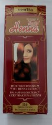 Henna balsam colorare nr116 rosu intens 75ml - Henna Sonia