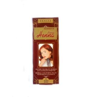 Henna balsam colorare nr8 rosu rubiniu 75ml - Henna Sonia