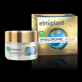 Hyaluronic gold crema antirid de zi 50ml - Elmiplant