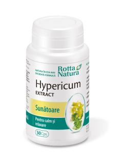 Hypericum extract (sunatoare) 30cps - Rotta Natura