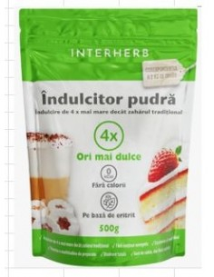 Indulcitor pudra 500gr - Interherb