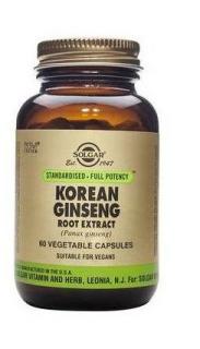 Korean ginseng root extract 60cps - Solgar