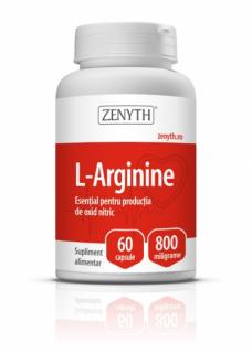 L-arginine 60cps - Zenyth Pharmaceuticals