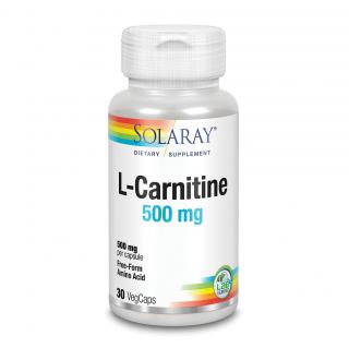 L-carnitine 500mg 30cps vegetale - Secom