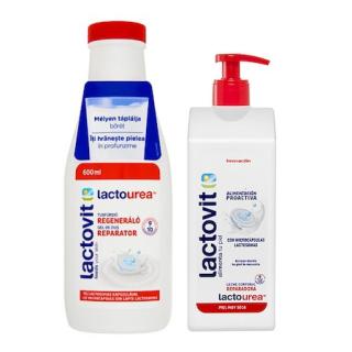 Lactovit lactourea set gel de dus+lapte de corp - Lactovit