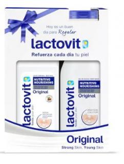 Lactovit original set gel de dus+lapte de corp - Lactovit