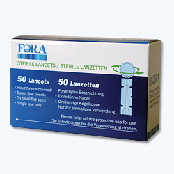 Lancete (ace 30g) sterile fora 50buc - Bioexpert