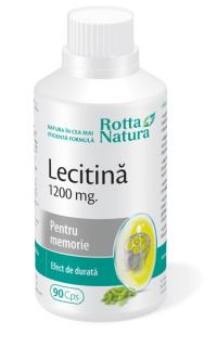 Lecitina 1200mg 90cps - Rotta Natura