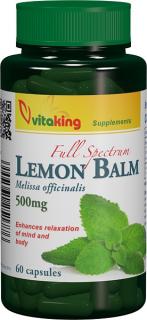 Lemon balm 500mg 60cps (roinita) - Vitaking