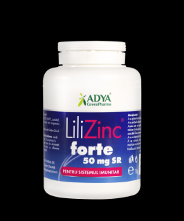 Lili zinc forte sr 50mg 30cpr - Adya Green Pharma