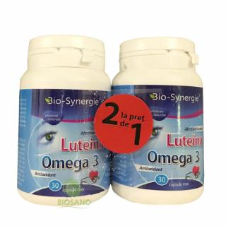 Luteina omega 3 30cps 1+1 gratis - Bio-Synergie