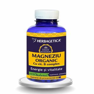 Magneziu organic 120cps - Herbagetica