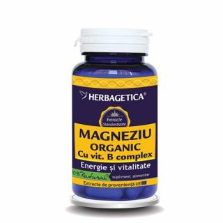 Magneziu organic  30cps - Herbagetica