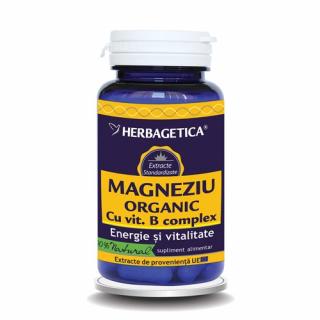 Magneziu organic  60cps - Herbagetica