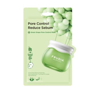 Masca de fata pentru controlul porilor cu struguri verzi, 20ml - Frudia