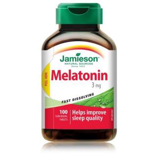 Melatonina 3mg 100cpr - Jamieson