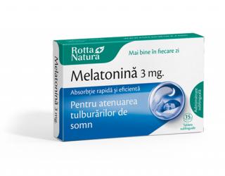 Melatonina 3mg 30cpr sublinguale - Rotta Natura