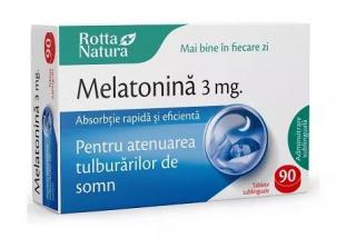 Melatonina 3mg 90cpr sublinguale - Rotta Natura