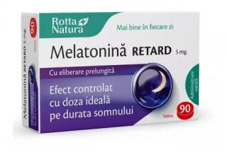 Melatonina retard 5mg 90cpr - Rotta Natura