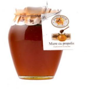 Miere cu propolis 400gr - Euro Apicola