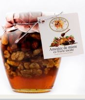 Miere mix fructe uscate 360gr - Euro Apicola