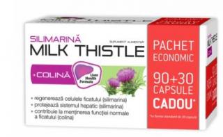 Milk thistle+colina 90cps+30cps pch - Zdrovit