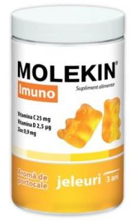 Molekin imuno 3+ 60 jeleuri gumate - Zdrovit