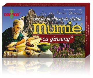 Mumie-extr  rasina + ginseng 30cpr - Damar General