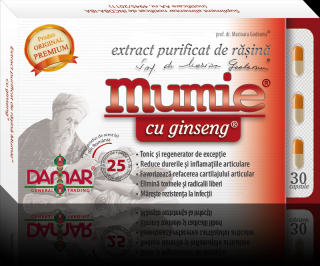 Mumie-extr rasina+ginseng 30cps - Damar General