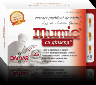 Mumie-extr rasina+ginseng 60cps - Damar General