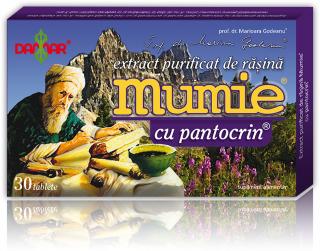 Mumie-extr rasina+pantocrin 30cpr - Damar General