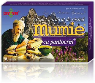 Mumie-extr rasina+pantocrin 60cpr - Damar General