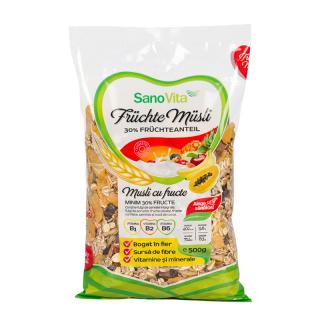 Musli cu fructe 500gr - Sano Vita