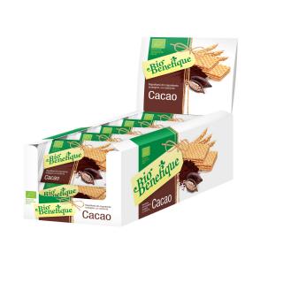 Napolitane cu crema cacao  (bio) 40gr - Sly Nutritia