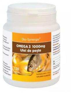 Omega 3 1000mg ulei de peste 120cps - Bio-Synergie