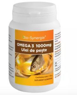 Omega 3 1000mg ulei de peste 30cps - Bio-Synergie