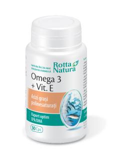 Omega 3 1000mg+vit. e 30cps - Rotta Natura