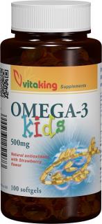 Omega 3 pt copii 500mg 100cps - Vitaking