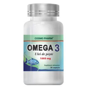 Omega 3 ulei de peste 1005mg 30 capsule